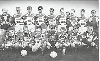 Kampioenploeg '91/'92 Sportvereniging THOS Beerta