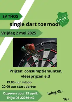 Darten en gezellige avond! - Sportvereniging THOS Beerta