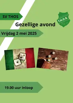 Darten en gezellige avond! Sportvereniging THOS Beerta